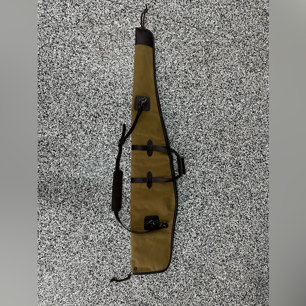 Filson Unscoped Gun Case - SIZE 52 - Tan Rugged Twill Bridle Leather CC